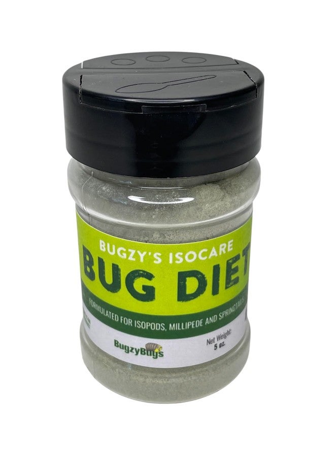 Bugzy Bugs IsoCare Isopod Food All Natural Nutrients Complete Diet for Bugs Isopods Millipede & Springtails 5oz Shaker - Image 4